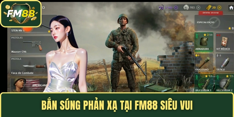Bắn súng phản xạ tại FM88 siêu vui