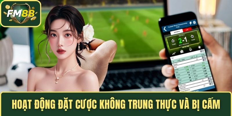 Miễn Trừ Trách Nhiệm FM88 – Giới Hạn Quyền Lợi Người Chơi 2 Hoạt động đặt cược không trung thực và bị cấm